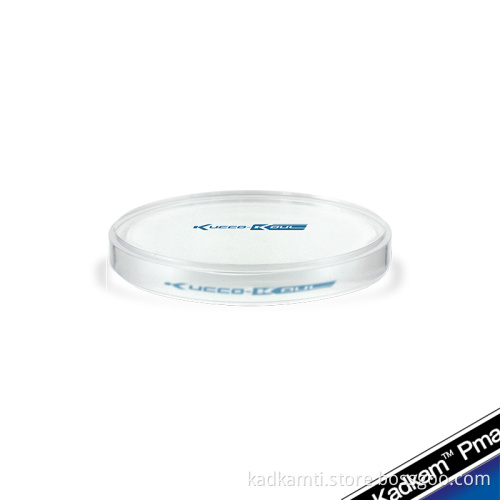 KadKam Pma-Cast dental Crystal clear PMMA disc for open CAD/CAM system dental clear PMMA disk for dental lab Pressing